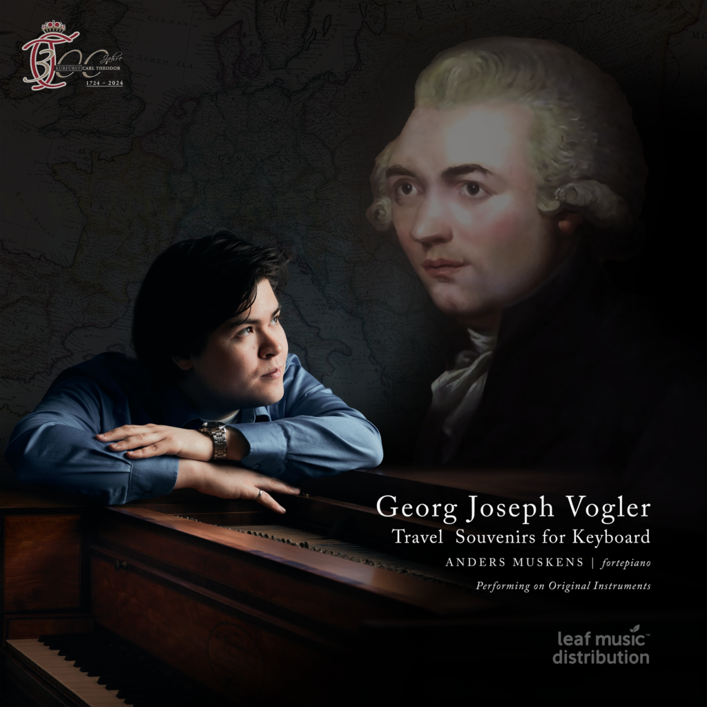 Leaf Music Distributes New Album from Anders Muskens – Vogler: Travel Souvenirs for Keyboard